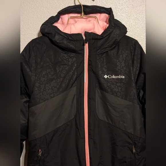 NWT Columbia Horizon Ride 2 Kids' Black/Pink  Outgrown Puffer Size M (10/12) - Picture 2 of 11